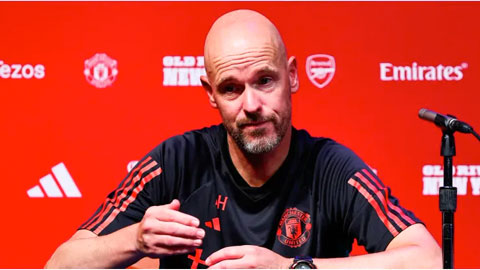 Erik ten Hag xoa tay mãn nguyện với chiến thắng của MU trước Arsenal