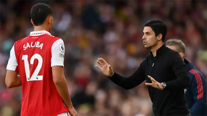 Arteta cùng các học trò quyết tâm lật đổ sự thống trị của Man City mùa này