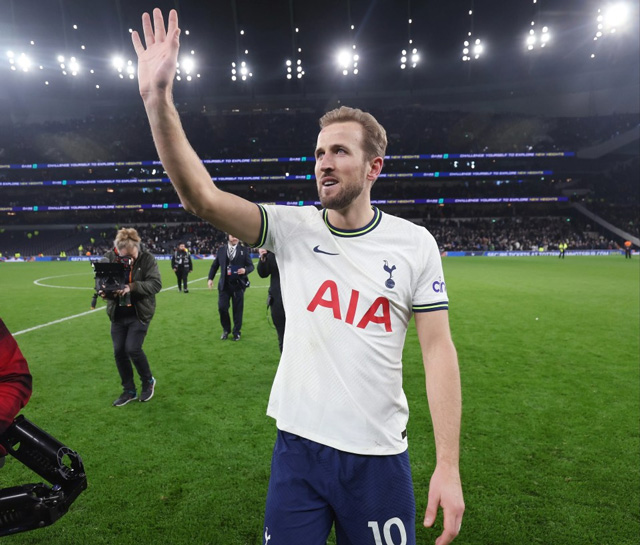 Kane đã không thể tạm biệt đồng đội tại CLB cũ Tottenham