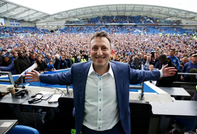 Ông chủ Tony Bloom là người xây dựng nên thành công của Brighton với chiến lược cực kỳ thông minh