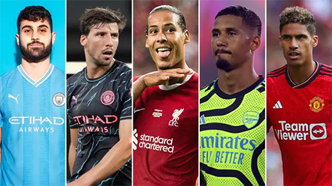 Gvardiol, Dias, Van Dijk, Saliba, Varane: Ai xuất sắc nhất?