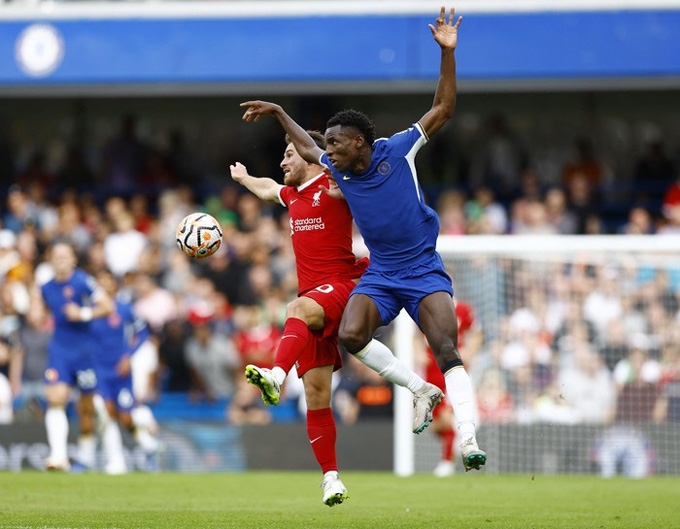 Jackson đã gây ra nhiều vấn đề cho Liverpool ở vòng 1 Premier League mùa này