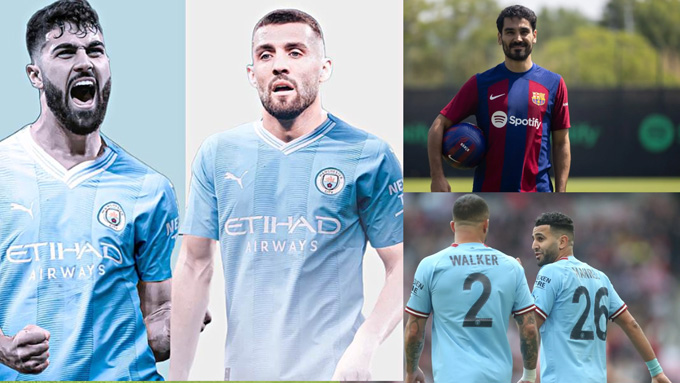 Man City mới chỉ chiêu mộ Kovacic và sắp tới là Gvardiol, nhưng đã bán đi Gundogan, Mahrez và có thể là Walker