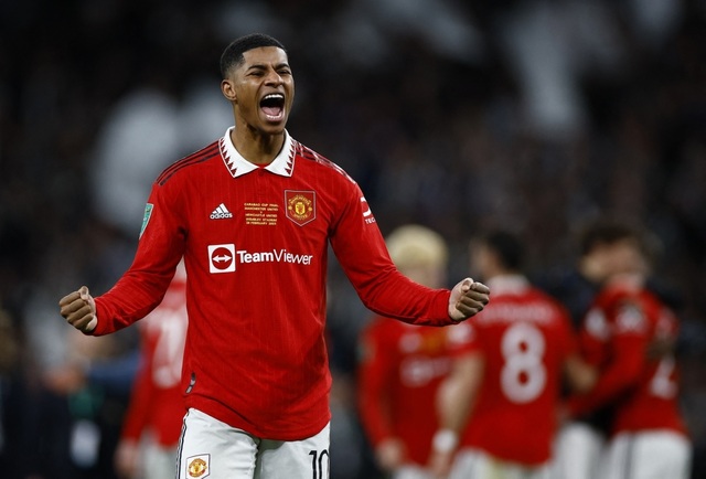 Mùa trước, Rashford đã ghi 3 bàn cho MU trên các mặt trận, nhiều nhất đội