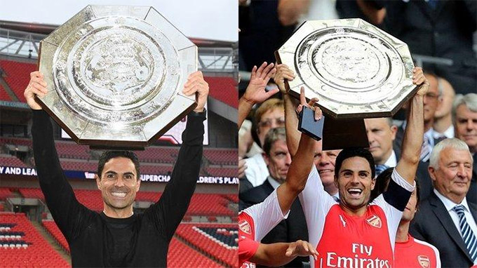 Arteta toàn thắng 12 trận ở Wembley