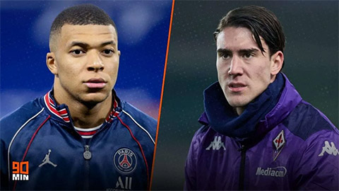 Real Madrid bất ngờ hỏi mua Vlahovic để gây sức ép lên... Mbappe