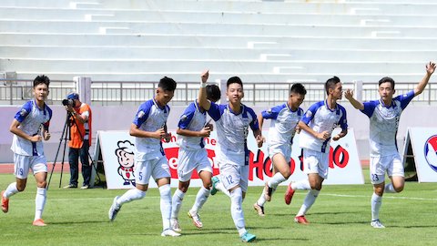 Bán kết giải U15 VĐQG – Acecook 2023: SLNA và PVF vào chung kết