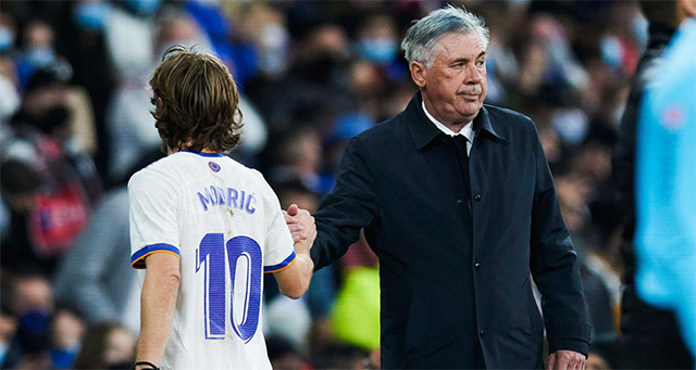 HLV Ancelotti cho rằng Modric bây giờ dễ bị tổn thương hơn trước