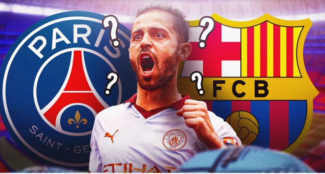 Bernardo Silva đang được PSG và Barca theo đuổi sát sao