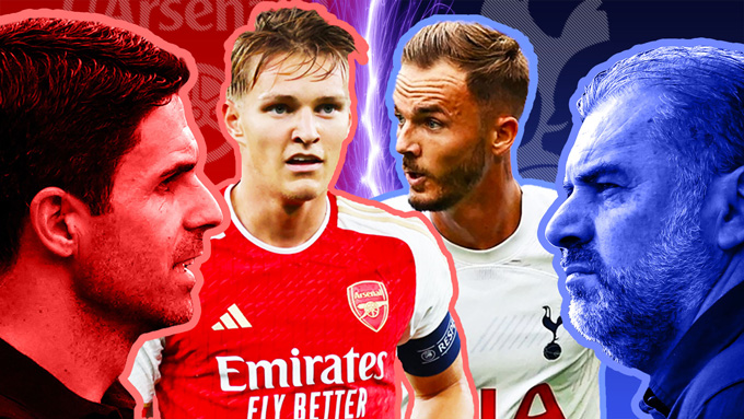 Trận Derby Bắc London với Arsenal sẽ là bài test thực sự với Tottenham của Postecoglou