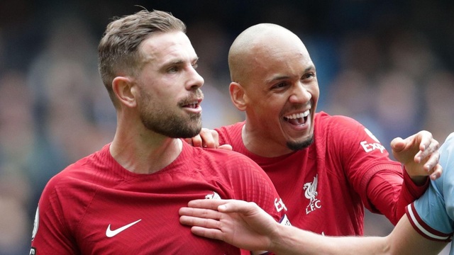 Bộ đôi tiền vệ Henderson và Fabinho đã rời Anfield trong mùa Hè 2023