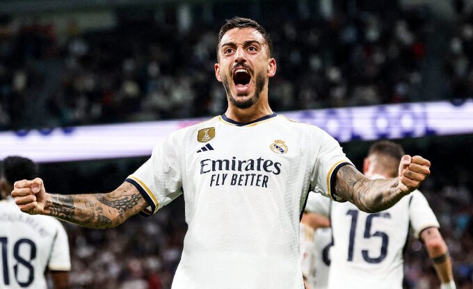 Giờ chính Joselu chứ không phải Morata đang bảo vệ màu áo của Real Madrid.