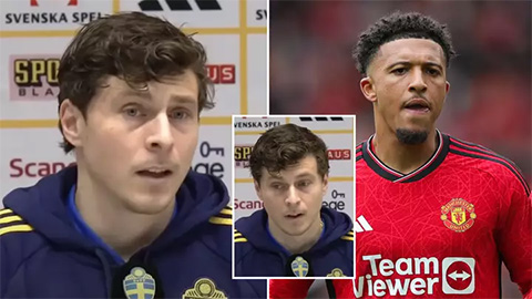 Lindelof là cầu thủ MU đầu tiên nói về Sancho