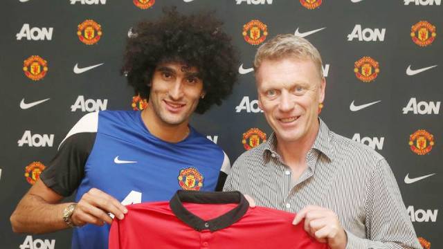 "Bom tấn" của Moyes là Fellaini.