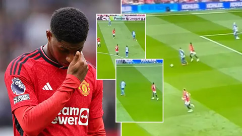 Rashford bị tung bằng chứng 'quá lười pressing'