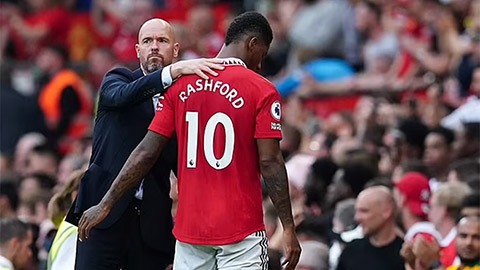 Ten Hag gửi thông điệp đanh thép đến Rashford