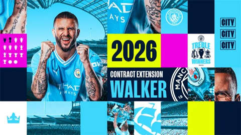 Man City 'trói chân' công thần của Guardiola đến năm 2026