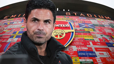 May cho Arteta là Arsenal từng... nghèo