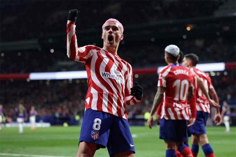 Tiền đạo Griezmann sẽ lại có cơ hội ăn mừng bàn thắng trên sân của Celta Vigo?