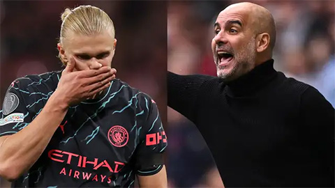 Haaland bị HLV Guardiola 'dằn mặt' khi còn chưa tới Man City