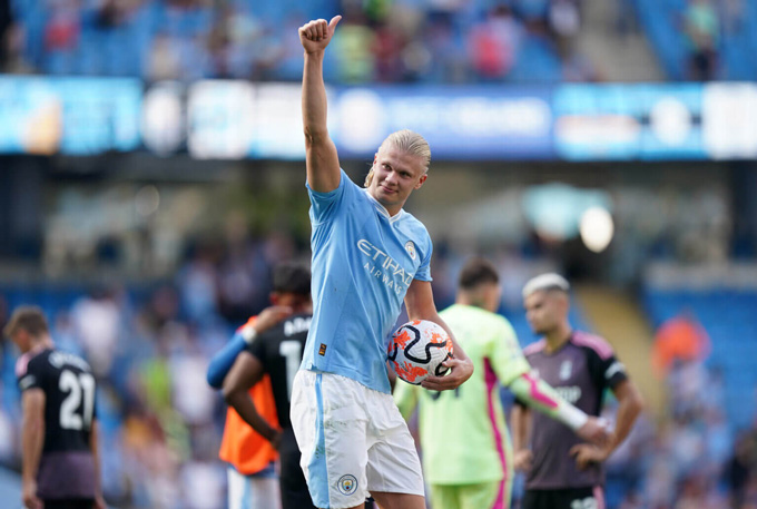 Haaland vẫn đang dẫn đầu danh sách Vua phá lưới Premier League 2023/24.