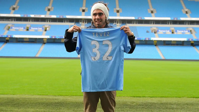 Man City chiêu mộ Carlos Tevez