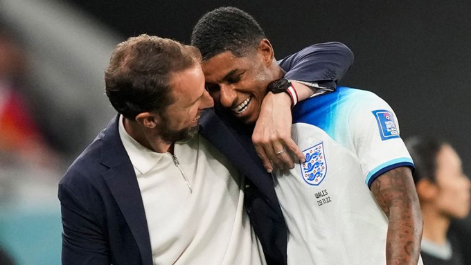 HLV Southgate vẫn đặt niềm tin vào Rashford và trợ giúp để anh lấy lại phong độ