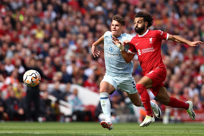 Salah đang bùng nổ trong mùa giải có thể nói là cuối cùng ở Liverpool