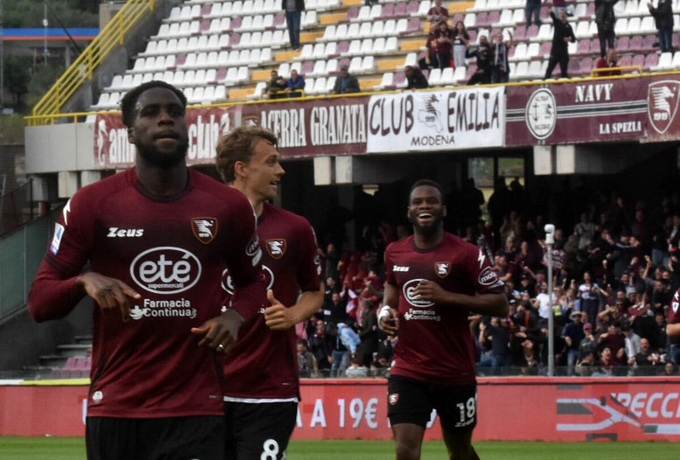 Salernitana không dễ giành 3 điểm, dù đá sân nhà