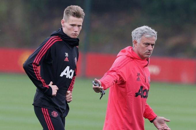 HLV Mourinho từng xem McTominay là trò cưng khi còn dẫn dắt MU