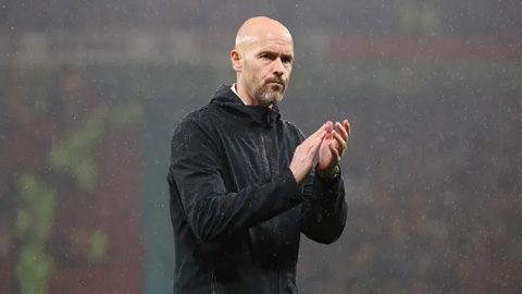 Ten Hag trở thành HLV có nguy cơ bị sa thải cao thứ 2 tại Premier League