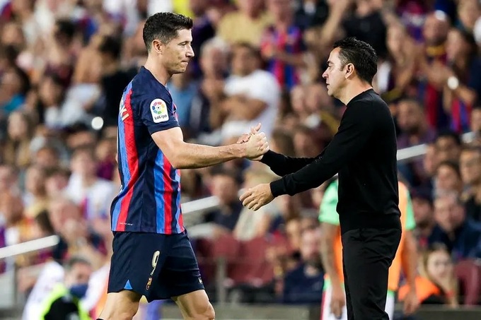 Lewandowski là chân sút số 1 của Barca dưới triều đại của HLV Xavi