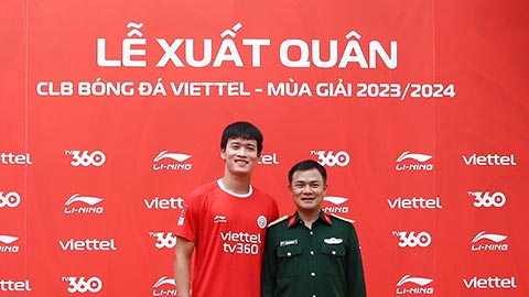 Viettel đặt mục tiêu đua vô địch V.League 2023/24