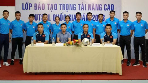 Khai giảng lớp đào tạo nâng cao trọng tài futsal quốc gia năm 2023