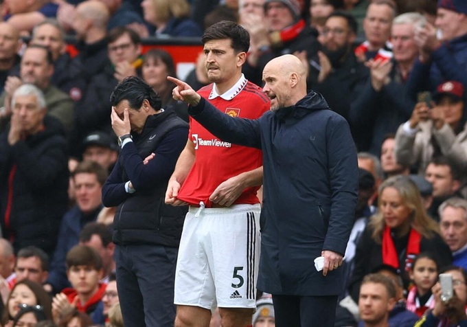 HLV Ten Hag đang cảm thấy may mắn vì đã không để vuột mất Maguire