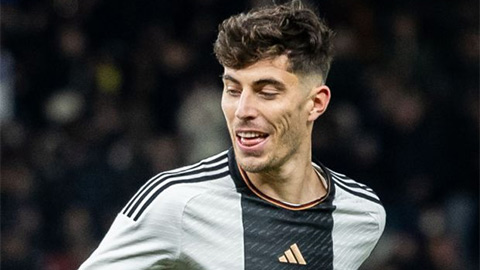 Havertz ghi bàn chỉ sau 4 phút đá hậu vệ trái