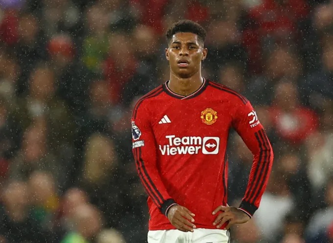 Rashford được thi đấu thường xuyên nhưng phong độ tệ hại