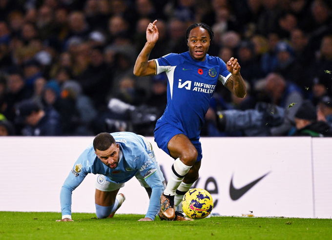 Sterling đang có phong độ cực cao tại Chelsea