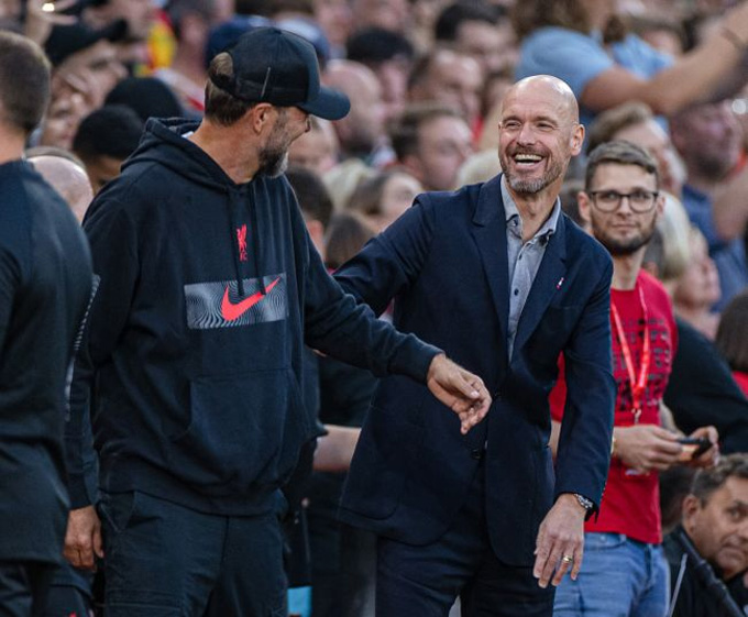 Ten Hag trội hơn Klopp ở 50 trận đầu cầm quân tại Premier League