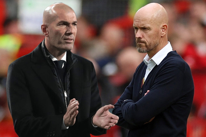 Zidane không dễ bị MU hấp dẫn bằng tiền bạc như Ten Hag