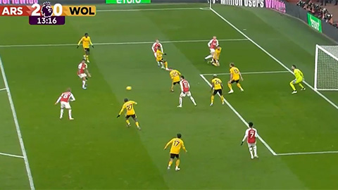 Arsenal ghi bàn thắng như được lập trình