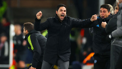 Arsenal mất Mikel Arteta trên ghế chỉ đạo ở trận gặp Aston Villa