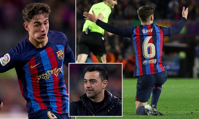 Gavi quá quan trọng với Barca của Xavi.