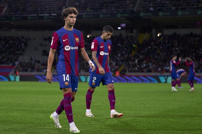 Những tân binh của Barca mùa này như Joao Felix và Joao Cancelo chơi trận hay, trận dở.