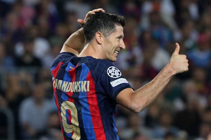 Lewandowski và các đồng đội ở Barca đã phung phí khá nhiều cơ hội.