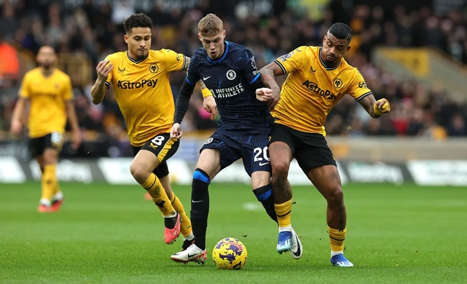 Chelsea đã thua 1-2 trước Wolves ở vòng 18 Premier League