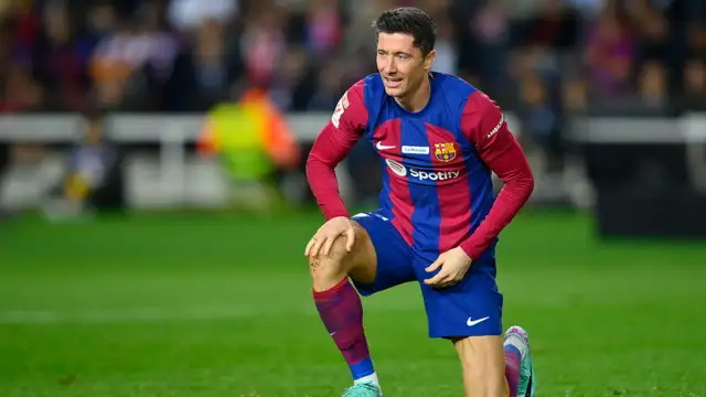 Lewandowski không còn sắc sảo như trước, khi mới có 8 bàn ở La Liga mùa này