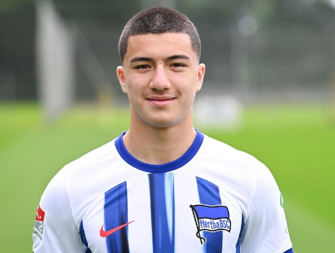 Ibrahim Maza đang khoác áo Hertha Berlin tại giải hạng 2 Đức.