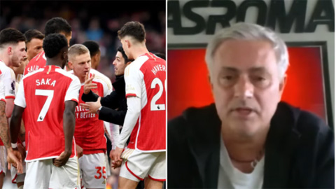 Mourinho không tin Arsenal vô địch Premier League mùa này