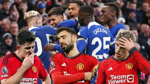 MU đối diện thống kê tệ hại nếu thua Chelsea